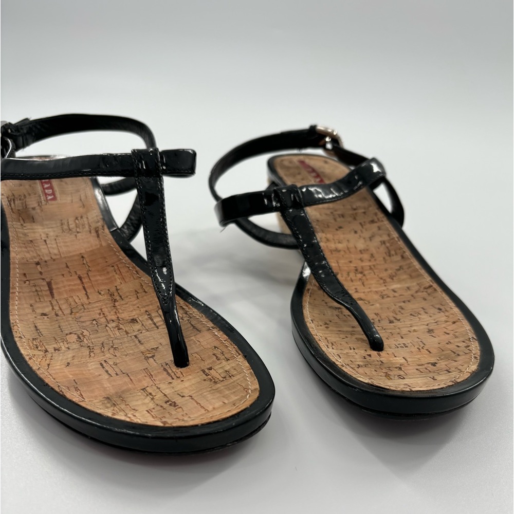 Prada wedge sandals - Picture 3 of 8